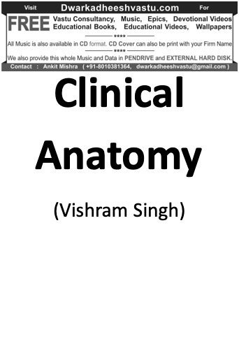 Vishram Singh Clinical Anatomy part 2